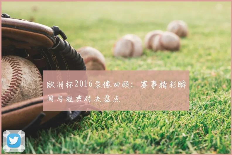 欧洲杯2016录像回顾:赛事精彩瞬间与经典对决盘点
